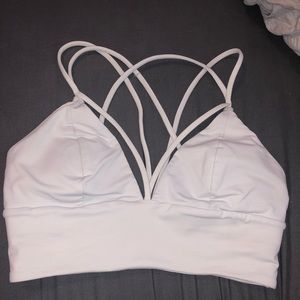 Lululemon strappy longline bra